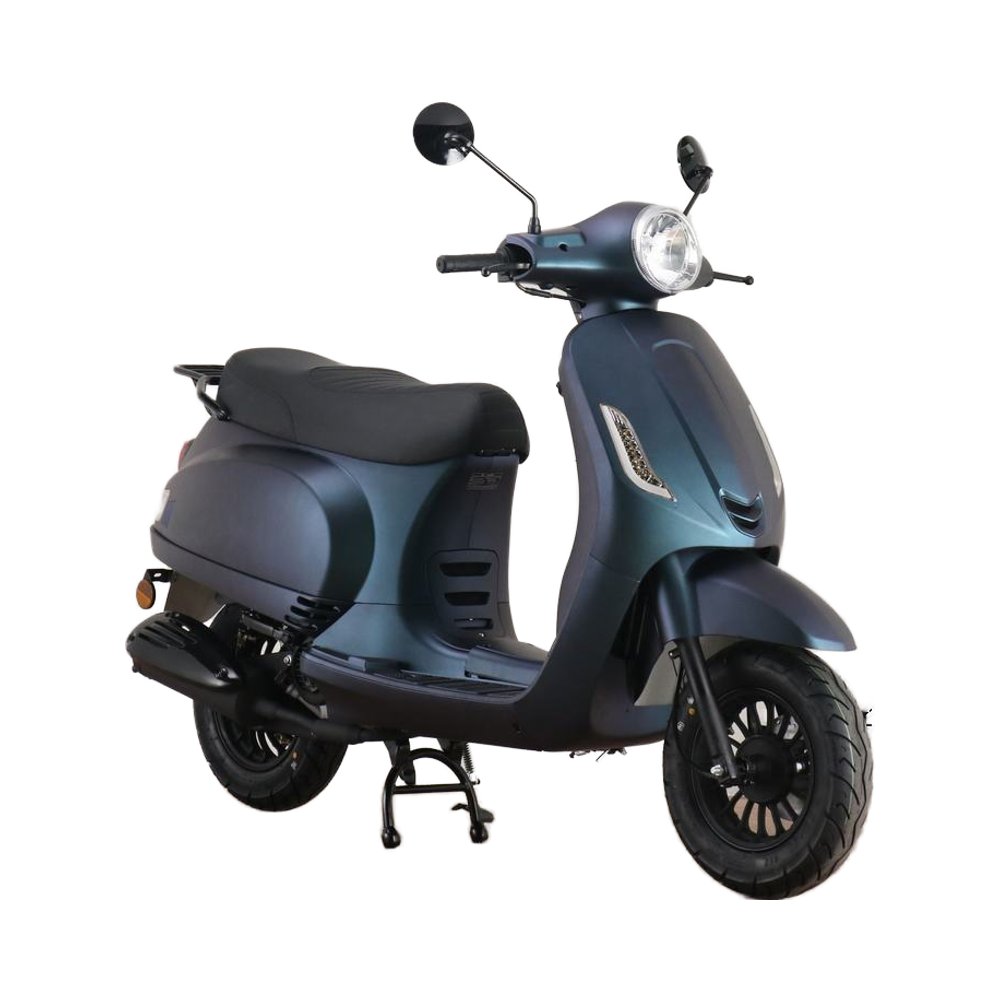 Professional 125CC Gasoline Mini Petrol Scooter with 4 Stroke Engine CDI Ignition Dual Brake System-OEM Service Available